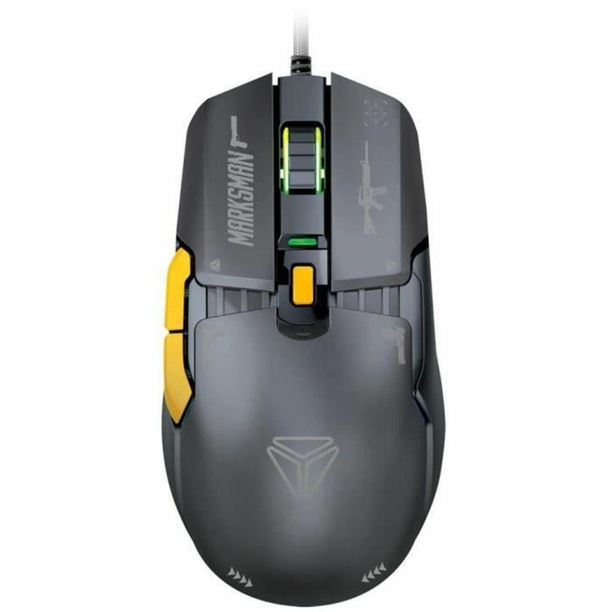 Yenkee MARKSMAN YMS 3600BK gaming-mus - sort, 3.600 DPI