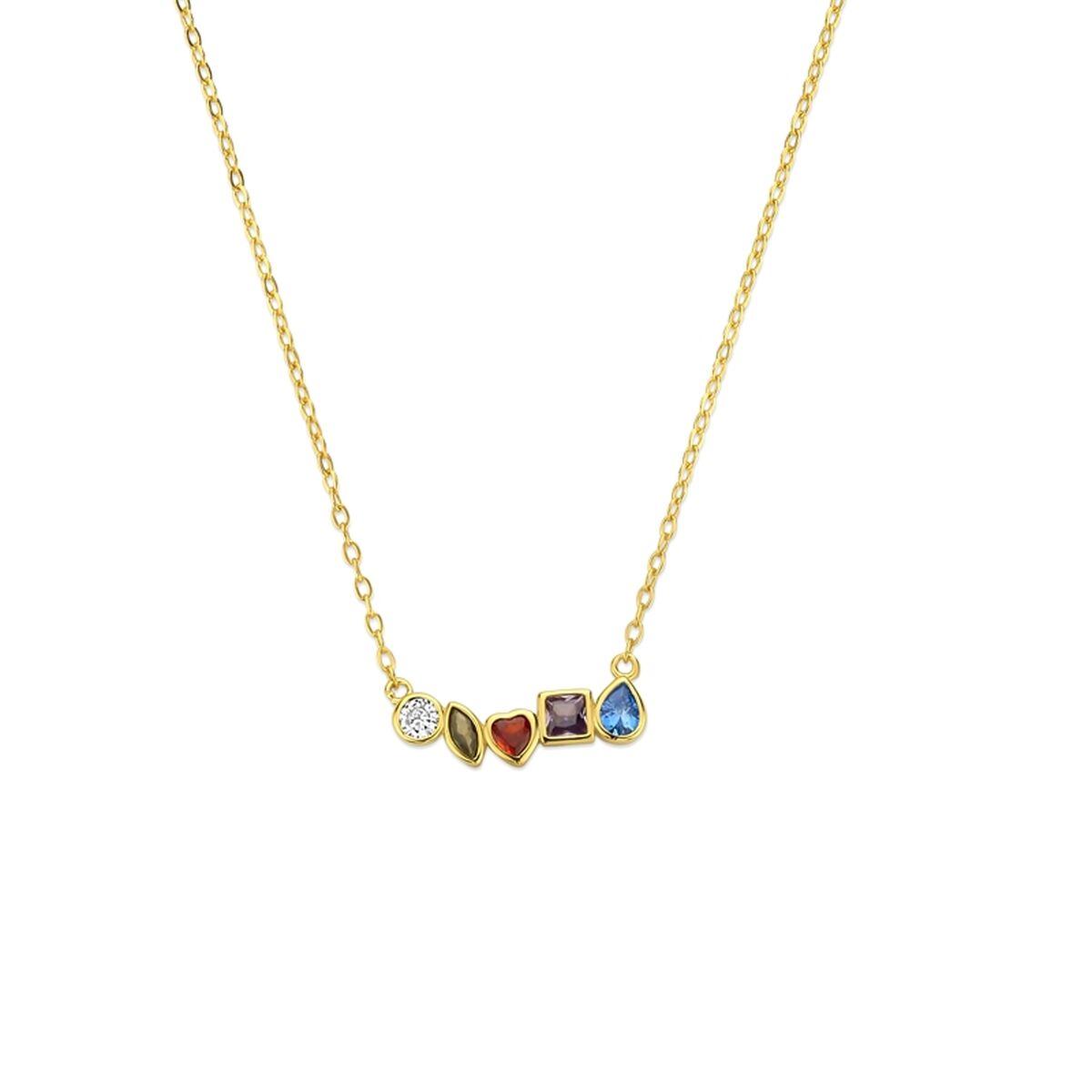 New Bling vedhæng til kvinder 9NB-1566 - gylden halskæde