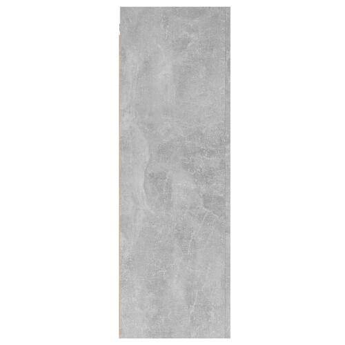 Tv-borde 2 stk. 30,5x30x90 cm konstrueret træ betongrå