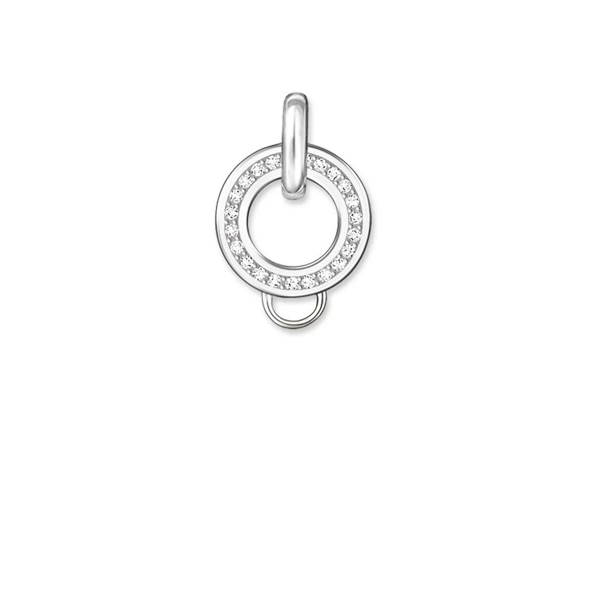Thomas Sabo charm til kvinder X0018-051-13 - sort sterlingsølv