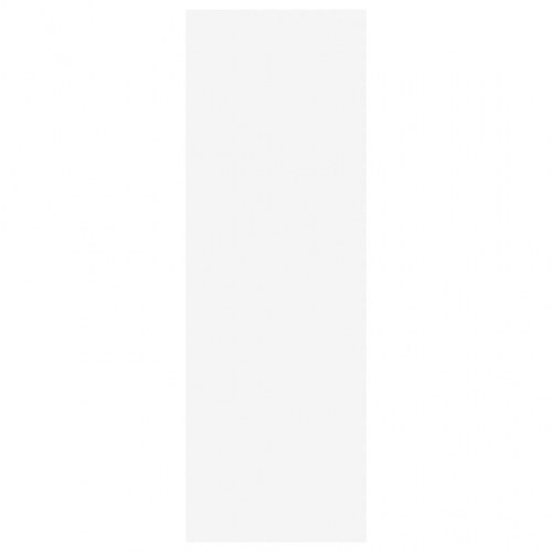 Tv-borde 2 stk. 30,5x30x90 cm konstrueret træ hvid og sonoma-eg