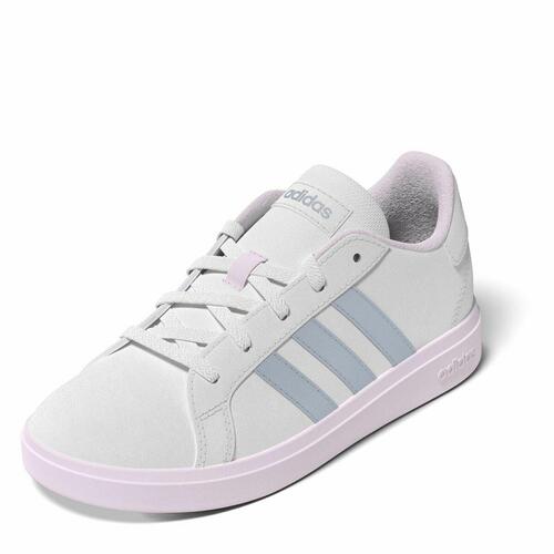 Sportssko til børn Adidas Grand Court 2.0 Hvid 34