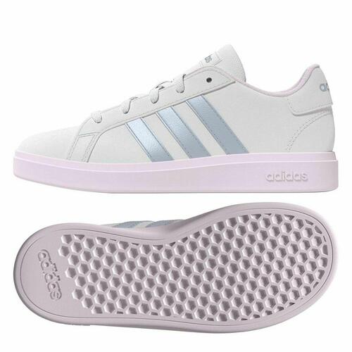 Sportssko til børn Adidas Grand Court 2.0 Hvid 34