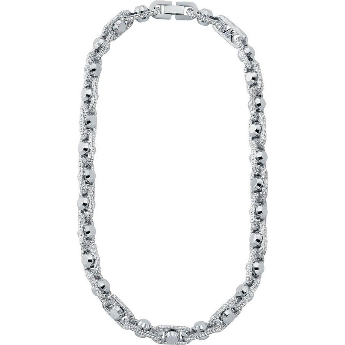 Michael Kors ASTOR LINK halskæde til kvinder - sølvfarvet rustfrit stål