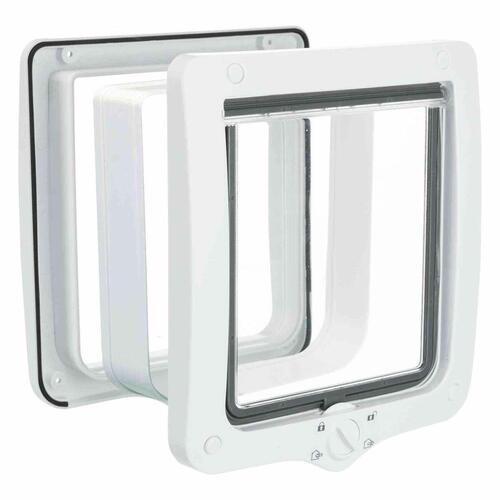 Kattelem Trixie Hvid Plastik (OUTLET A)
