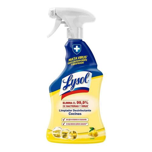 Desinficerende spray Lysol Køkken Citron (1000 ml)