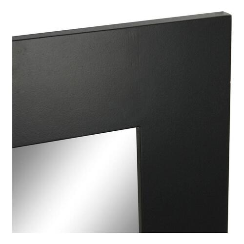 Vægspejl Sort Træ MDF (60 x 2.5 x 86 cm)