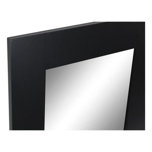Vægspejl Sort Træ MDF (60 x 2.5 x 86 cm)