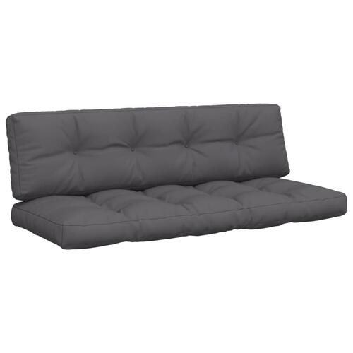 Pallehynder 2 stk. stof antracitgrå (OUTLET A)