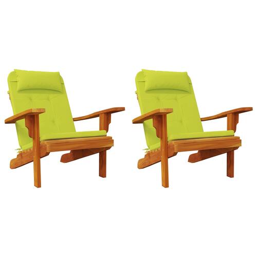 Limegrønne Stolepuder Limegrøn Polyester Medium Stolepuder