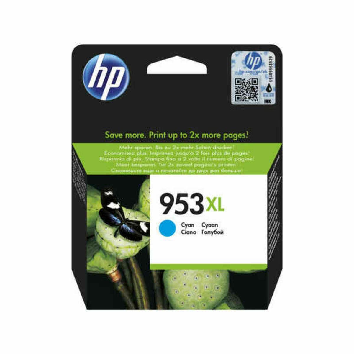 Original blækpatron HP F6U16AE#BGY Cyan