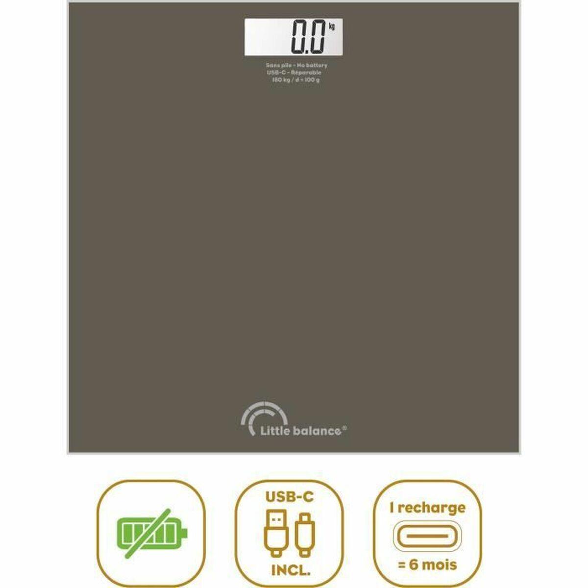 Digital badevægt Little Balance SB3 - USB-C genopladelig