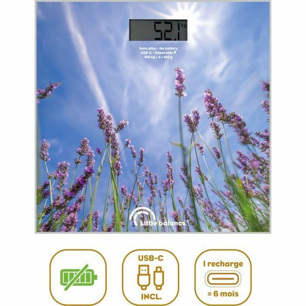 Digital badevægt med USB-C opladning - Little Balance