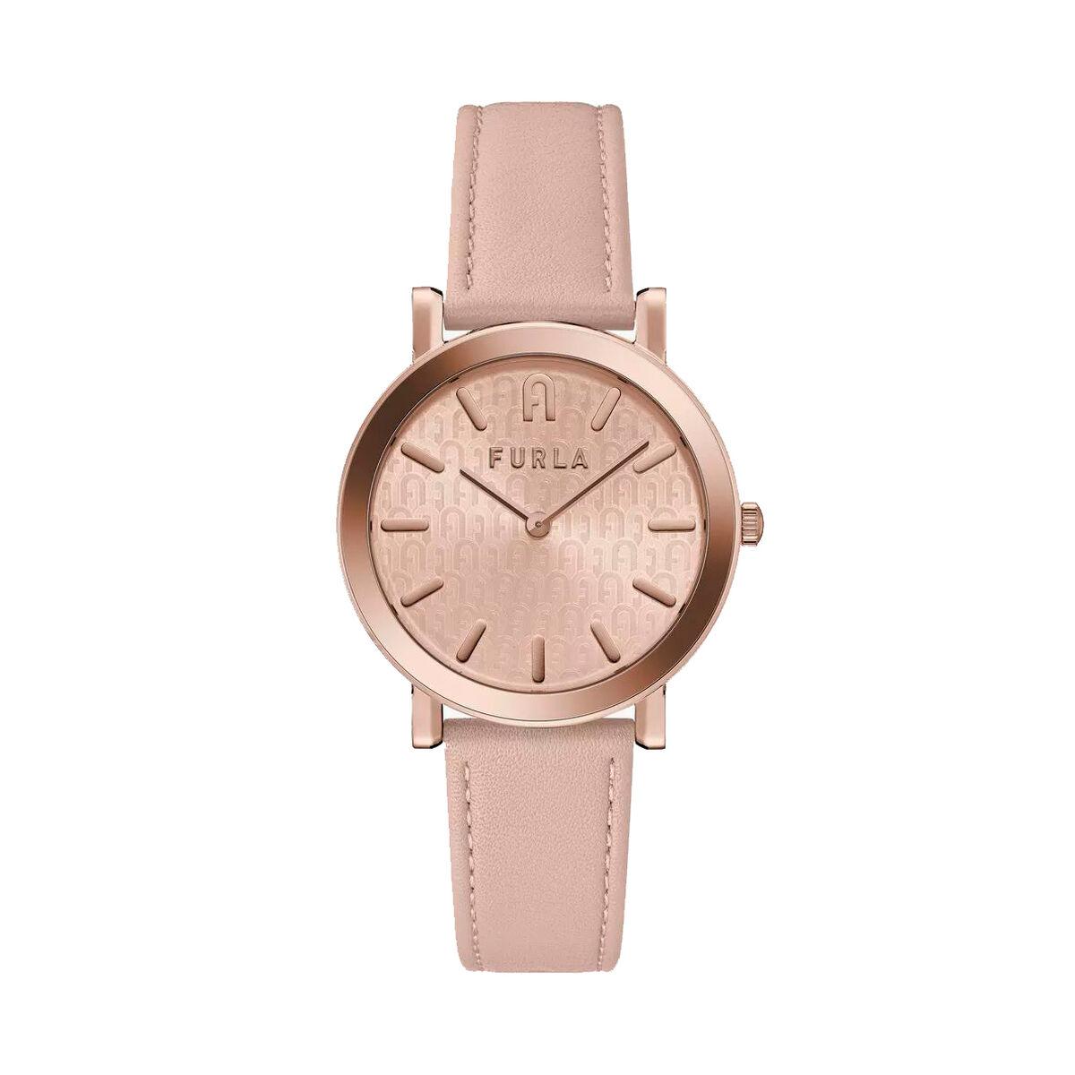 Furla dameur WW00003006L3 - pink læderrem (Ø 38 mm)