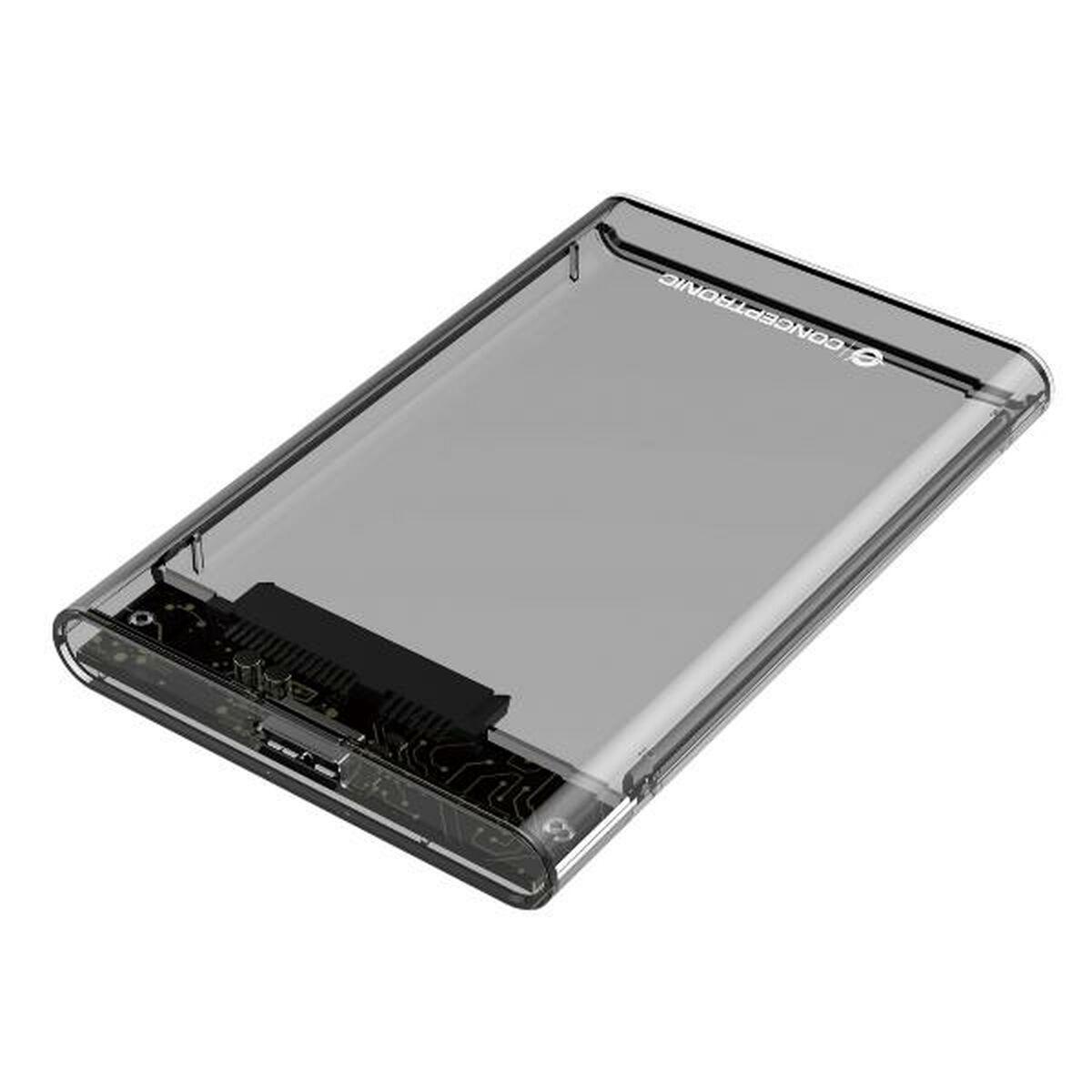 Til harddisk Conceptronic 130012807101 Sort 2,5"