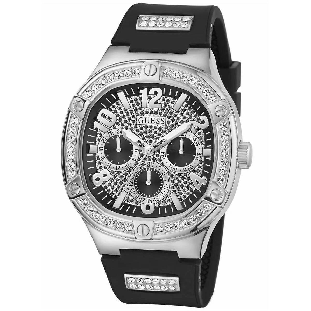 Herreur Guess GW0641G1 - kvartsur, Ø 46 mm, sort/sølv