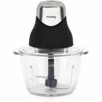 Kødhakker Hkoenig LEO8 Sort Krom Glas Rustfrit stål 1 L