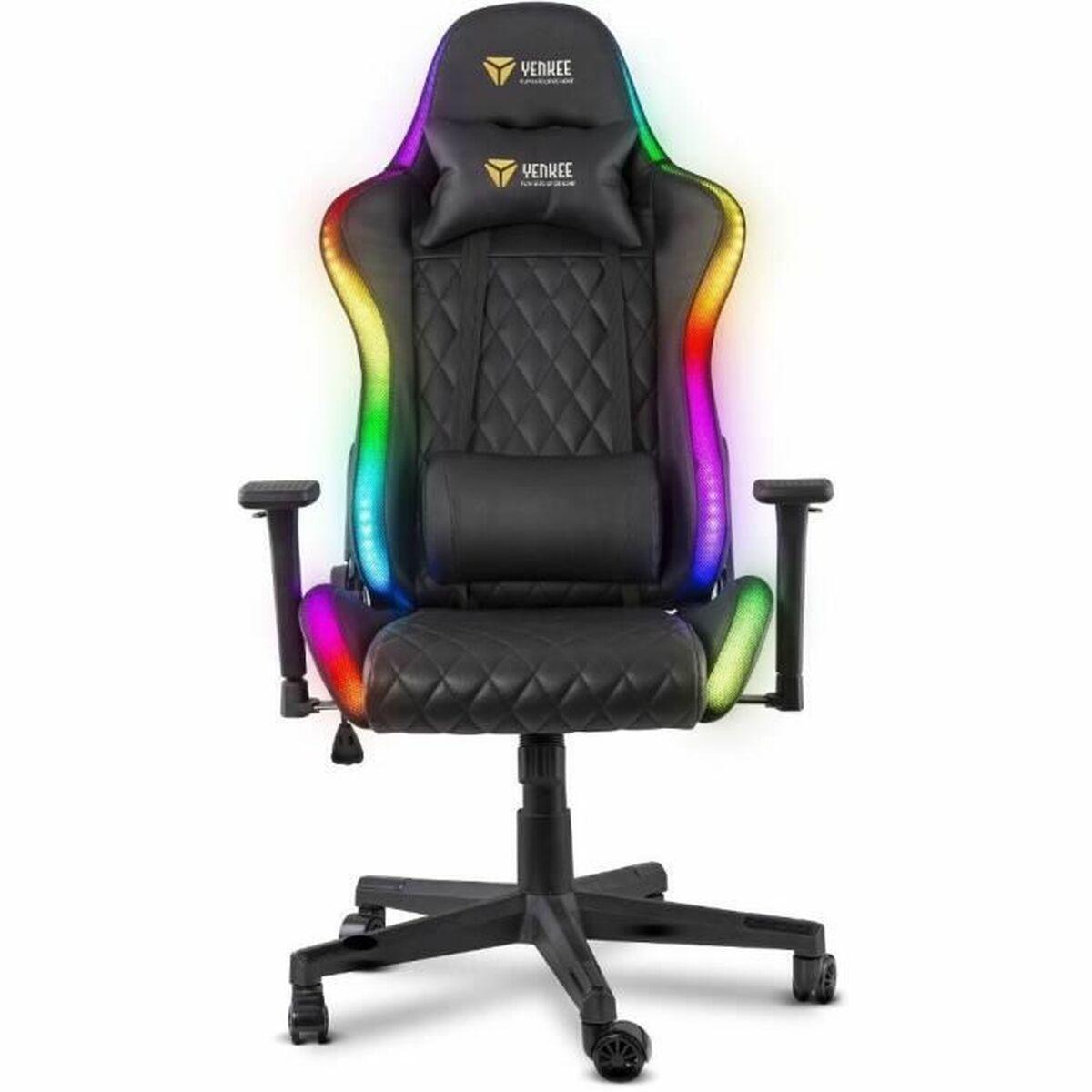 Yenkee STARDUST YGC 300RGB - ergonomisk gaming-stol med RGB LED
