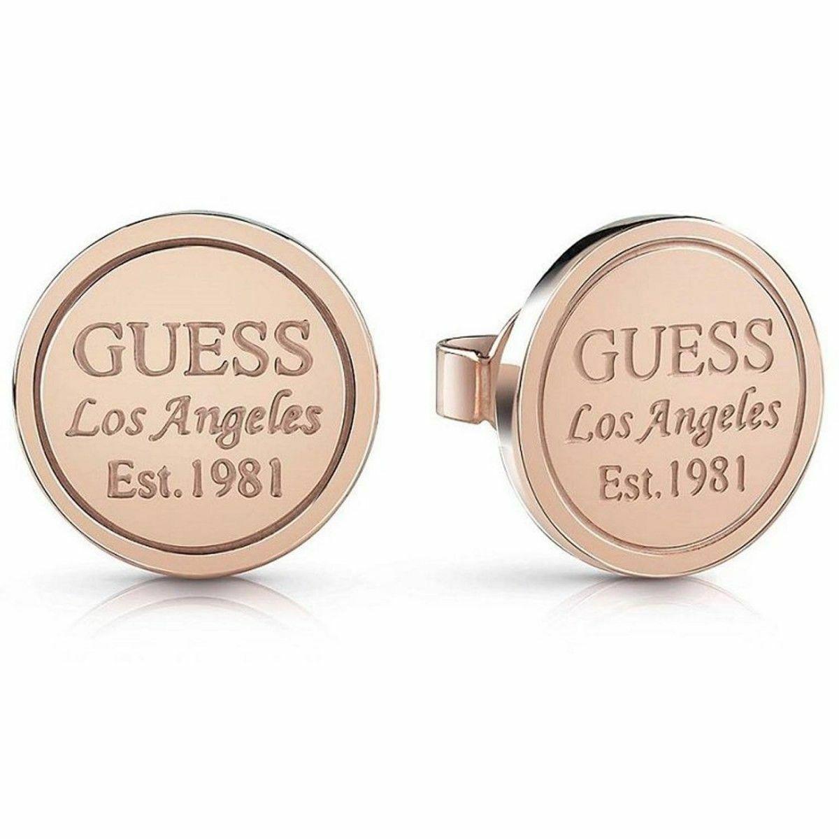 Guess ørestikker til kvinder UBE28036 - rustfrit stål, pink, 1 cm