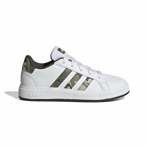 Sportssko til børn Adidas Grand Court 2.0 K Hvid 38