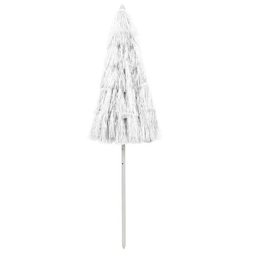 Hawaii-parasol 240 cm hvid