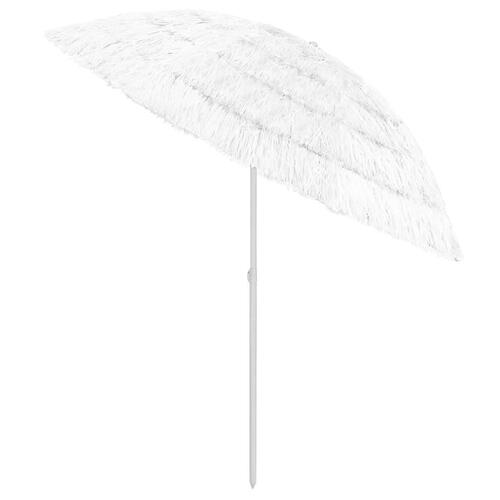 Hawaii-parasol 240 cm hvid