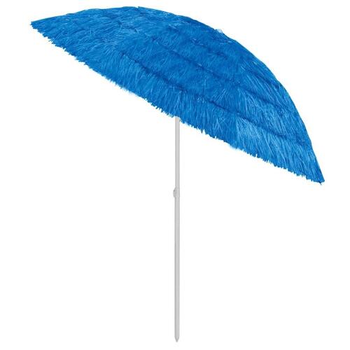 Hawaii-parasol 240 cm blå