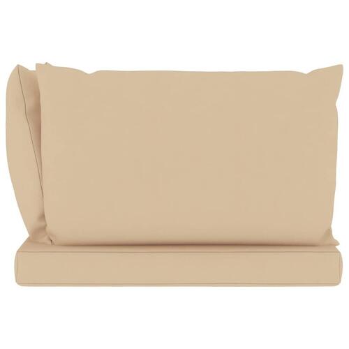 Pallehynder 3 stk. oxfordstof beige