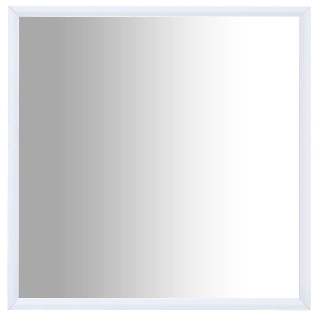 Spejl 40x40 cm hvid