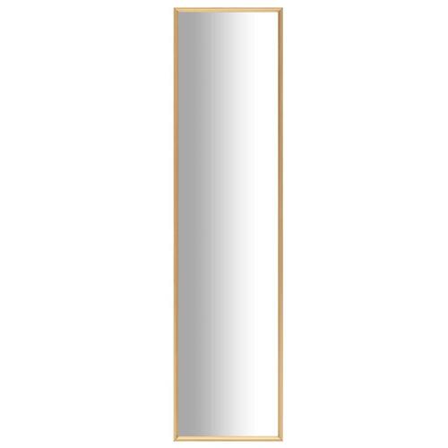 Spejl 120x30 cm guldfarvet