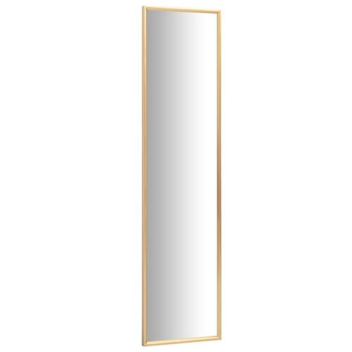 Spejl 120x30 cm guldfarvet