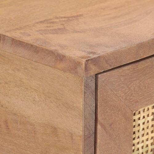 Konsolbord 100x35x76 cm massivt mangotræ