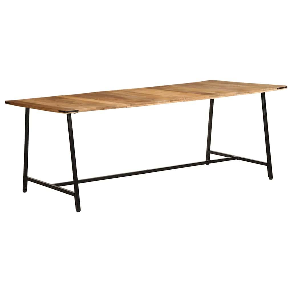 Spisebord 200x100x75 cm massivt mangotræ
