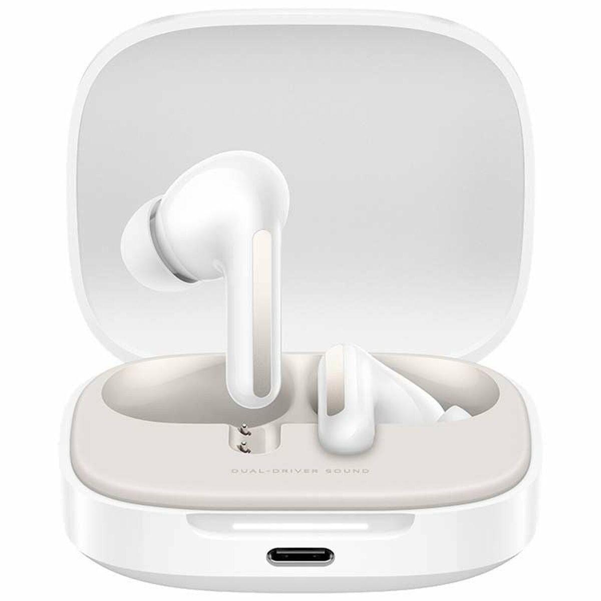 Trådløse høretelefoner med etui til opladning Xiaomi Redmi Buds 6 Hvid