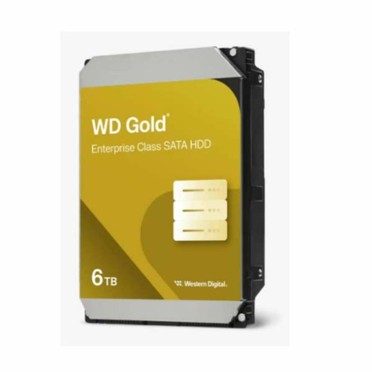 WD Gold WD6004FRYZ - Harddisk - Enterprise - 6 TB - intern - 3.5 - SATA 6Gb/s - 7200 rpm - buffer: 256 MB