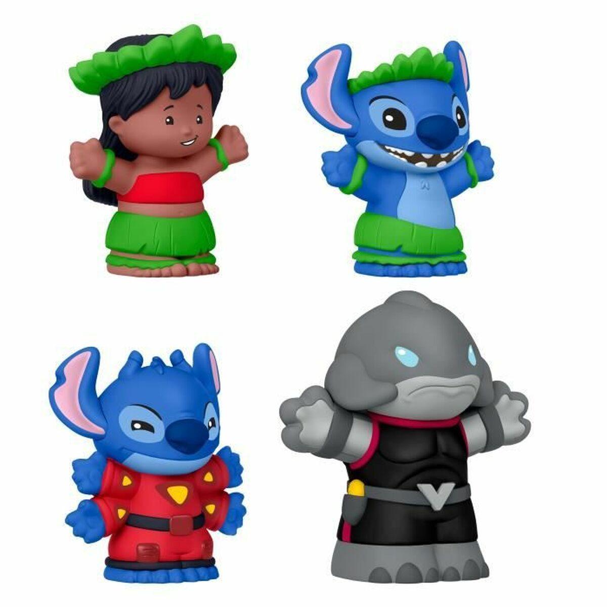 LPC Actionfigurer - Lilo & Stitch, 4 dele, multifarvet billede