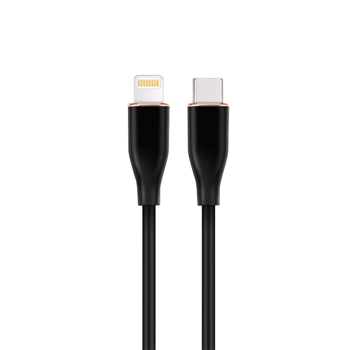 GEMBIRD opladningskabel USB‑C til Lightning, 1,5 m, sort