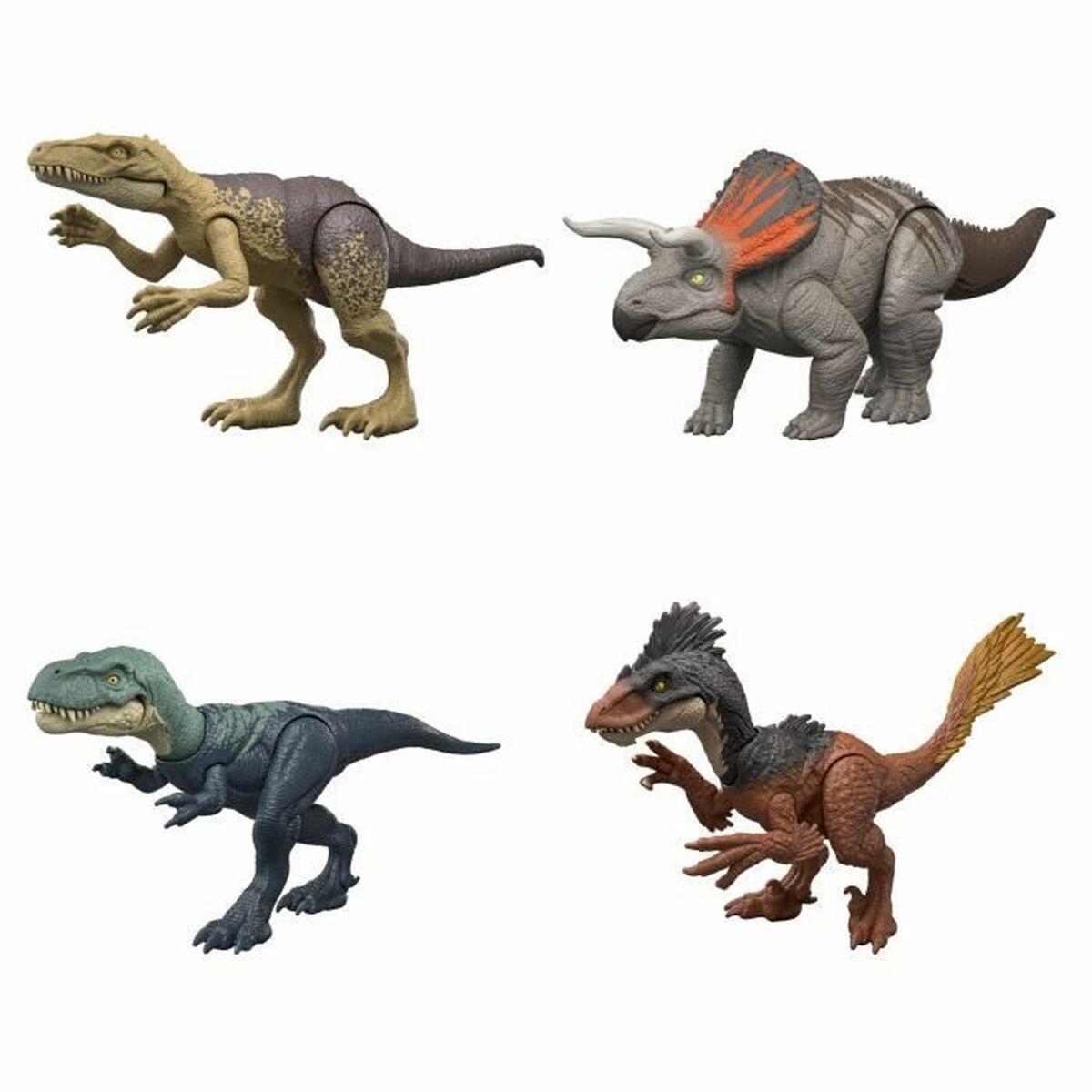 Jurassic World dinosaur actionfigur - multifarvet plastik billede