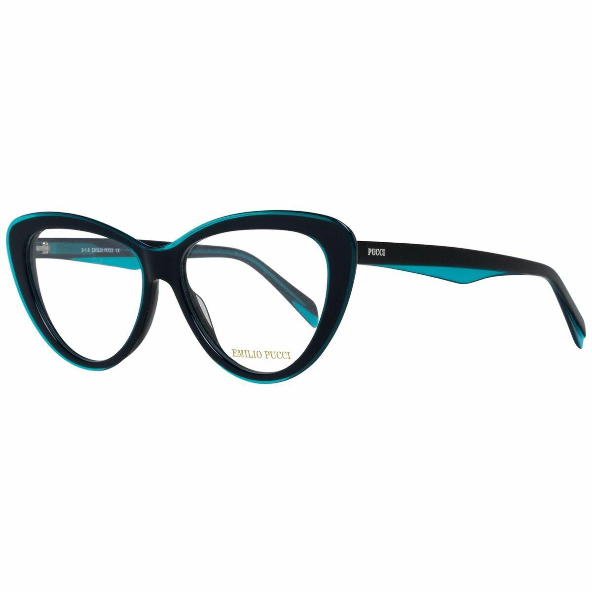 Emilio Pucci EP5096-55089 damebrille - blå, Ø 55 mm