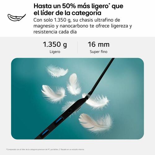 Bærbar computer LG 17Z90T-G.AA78B 17" 16 GB RAM 1 TB SSD