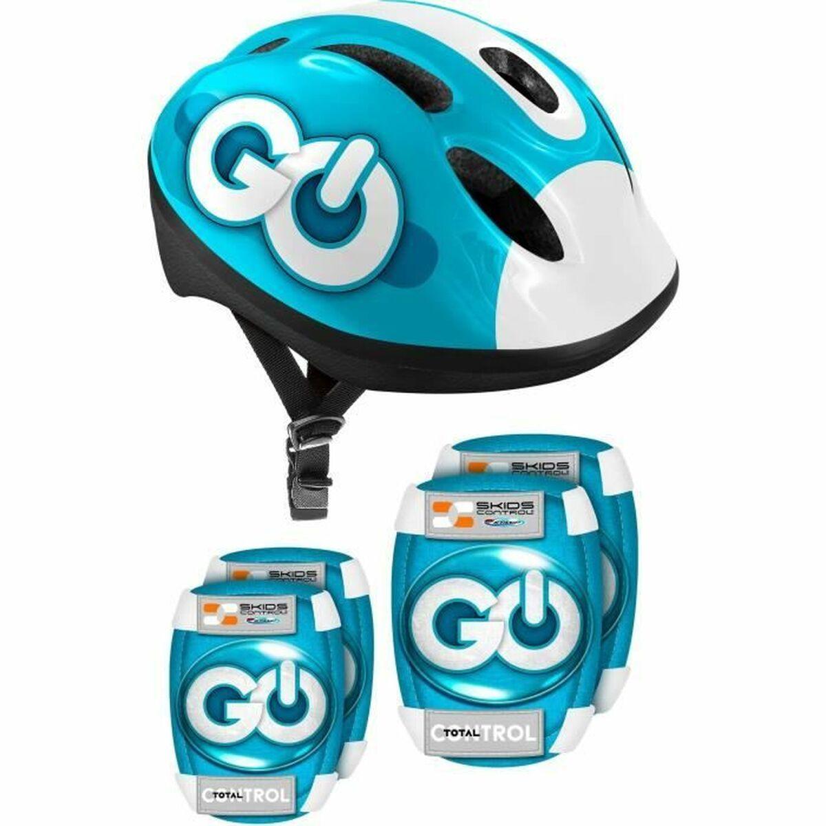 Beskyttelsessæt med hjelm - Blå