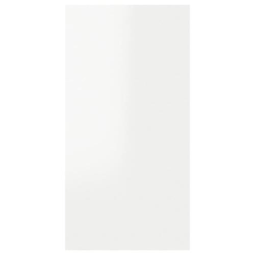 Tv-borde 2 stk. 30,5x30x60 cm konstrueret træ hvid højglans