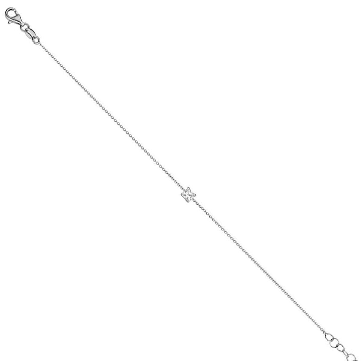 New Bling armbånd til kvinder 9NB-0610 - sølvfarvet