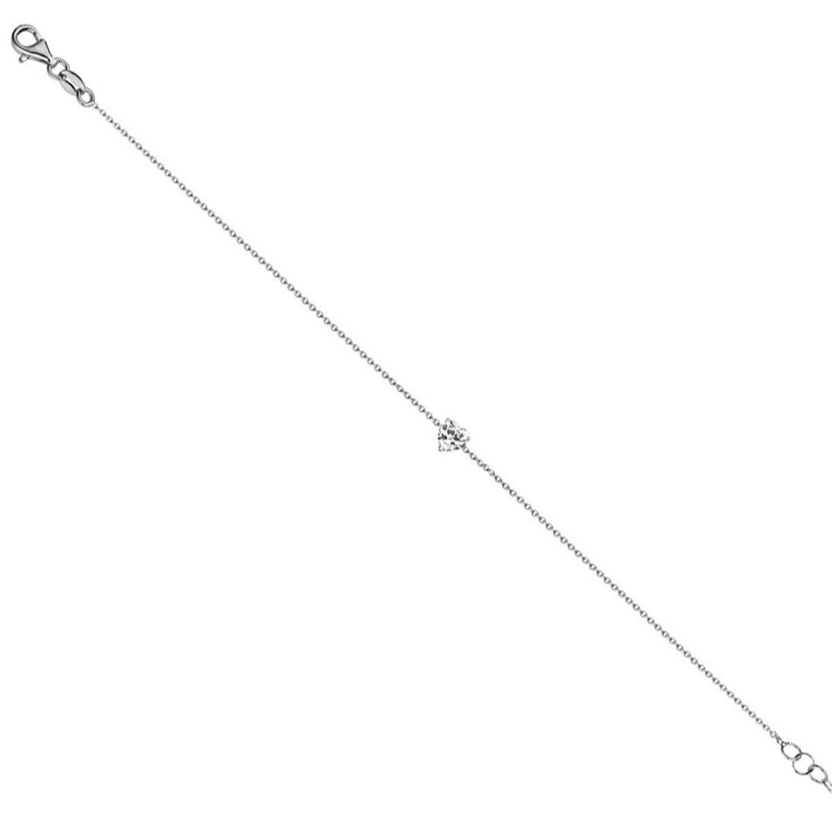 New Bling armbånd til kvinder 9NB-0608 - sølvfarvet