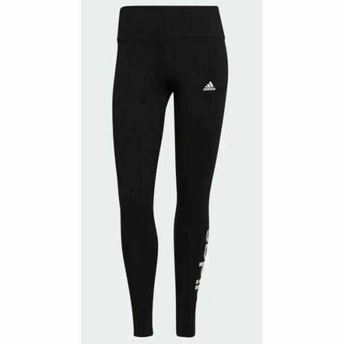 Sport leggings til kvinder Adidas Sort XL