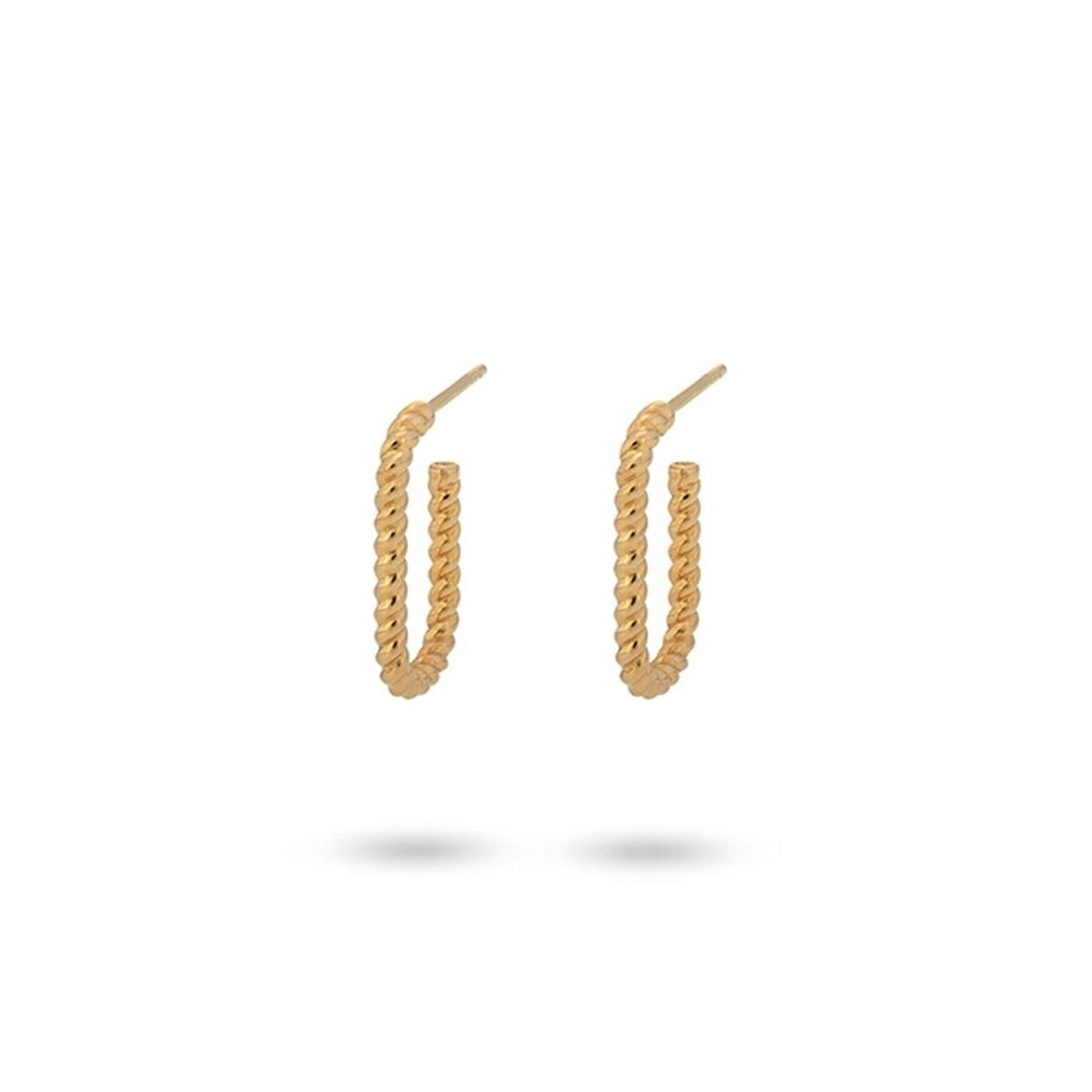 24KAE Øreringe til kvinder 42441Y - gylden