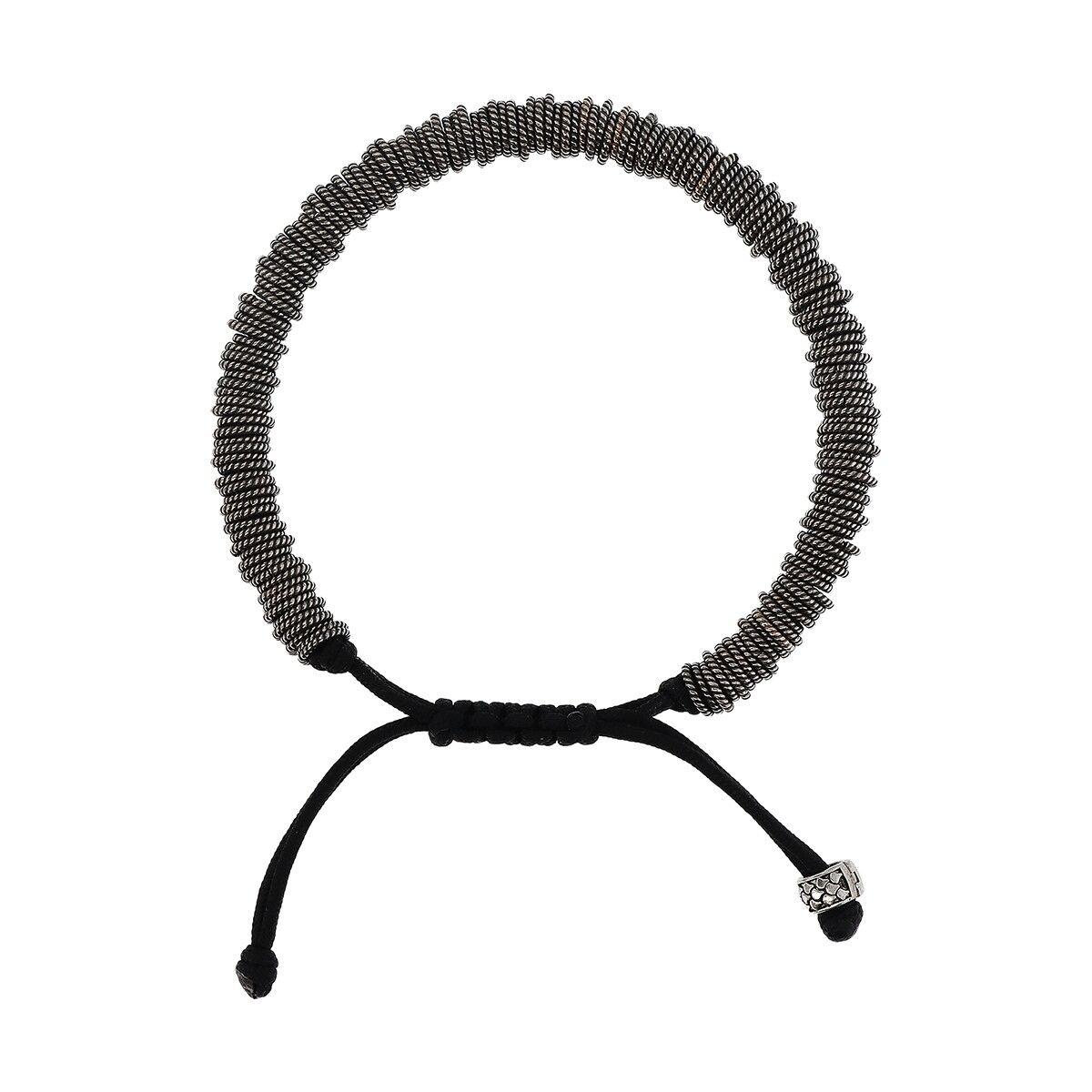 Albert M. armbånd til kvinder WSOX00593.S - sort justerbar snøre