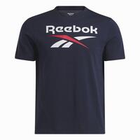 Hættetrøje til Mænd Reebok Marineblå M