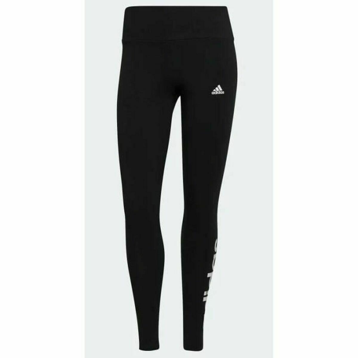 Sport leggings til kvinder Adidas Sort S