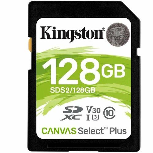 Kingston Canvas Select Plus SDXC hukommelseskort 128 GB